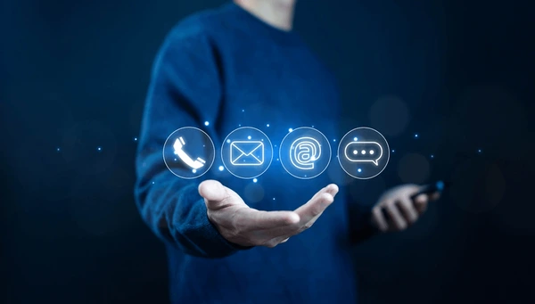 Illustration of modern townhouses with a yellow car in the driveway